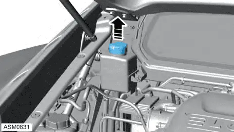 Coolant reservoir tank