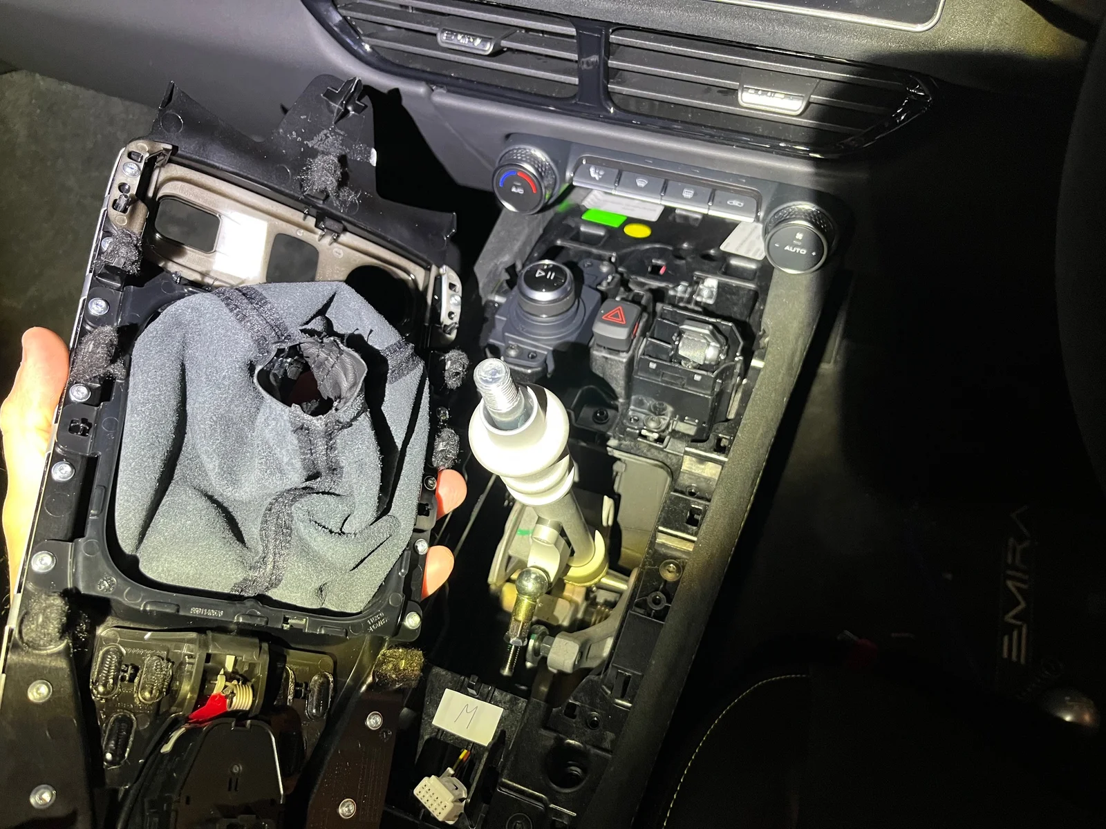 DIY: Darkworks Shift Boot Delete only - for dummies | Lotus Emira Forum