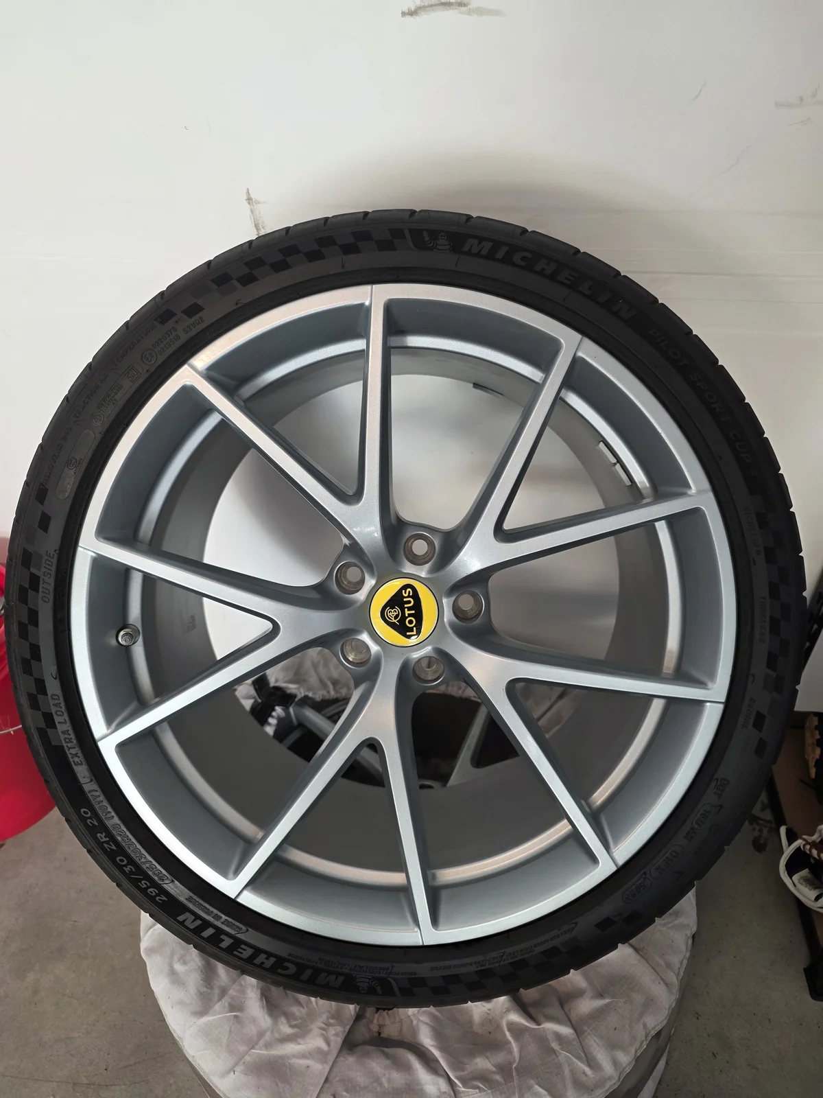 Emira Silver Forged Wheels with almost new Cup 2 tires in Sacramento ...