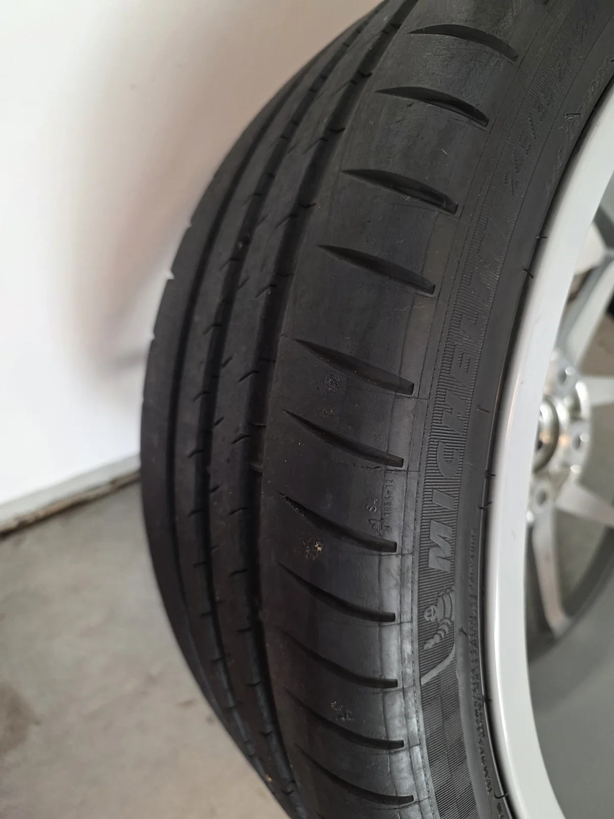Emira Silver Forged Wheels with almost new Cup 2 tires in Sacramento ...
