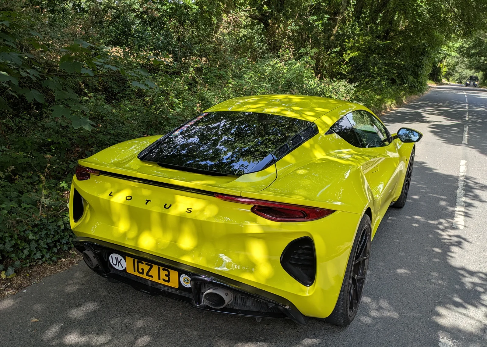 Emira on Cornwall Country Road.webp