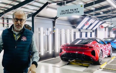 Harry's Garage videos - visit to Hethel and Matt Windle interview, Emira collection and drive