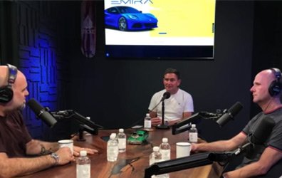 Smoking Tyre podcast with with the Lotus team