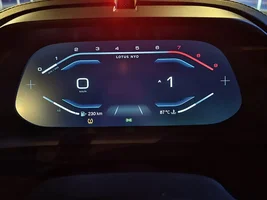 The tire pressure alarm is on!