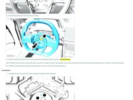 'Centering' steering wheel top notch