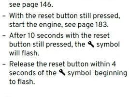 Service Notification on Dash: Turning it off