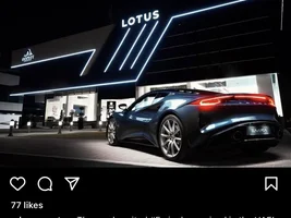 10 second video of a dark blue Emira in a showroom... Has anyone else seen this yet?