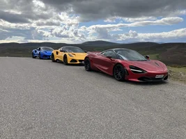 Scotland Tour with 2 Emira’s and Mc Laren 720S