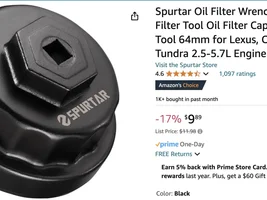 DIY - Oil Change Reference for 2GR-FE