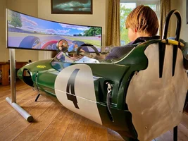 Now THAT is a racing simulator!