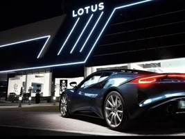 10 second video of a dark blue Emira in a showroom... Has anyone else seen this yet?