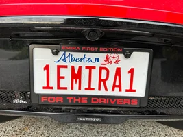 Lotus Emira Custom License Plate Frame