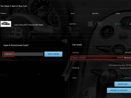 LOTUS EMIRA ─ Bumper Skid Plates (Discount for Emira Forum)