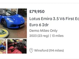 Emiras advertised for sale on other sites