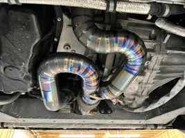Did the 4k mile oil change, got to see the anodizing on the AERIE Titanium exhaust.