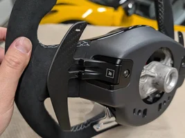 Aerie carbon paddle installed on i4 - Very Happy