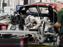 New factory tour video with a glimpse of an i4 in build