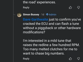 State of the Tuning Development of Emira as of July 2026