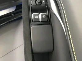 Interior pictures of alcantara and yellow stitching (Seneca Blue show car)