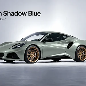 Aluminum Shadow Blue Sports Car.webp