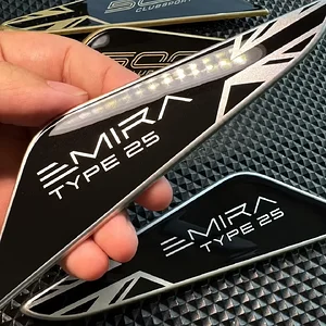 Glossy EMIRA Type 25 Badge Close-Up.webp