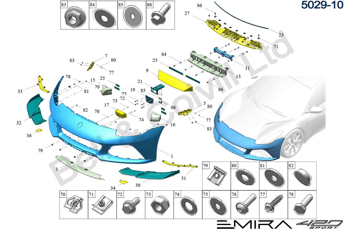 5029-10 Bumper - Front - Front 420 Sport.gif