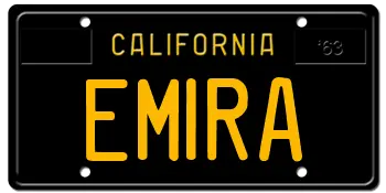 California EMIRA plate.png