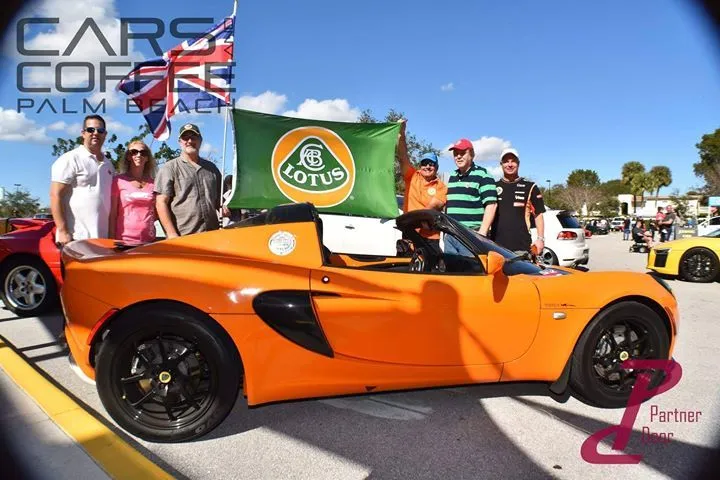 Lotus Group at Palm Beach Cars and Coffee 1-6-18.jpg