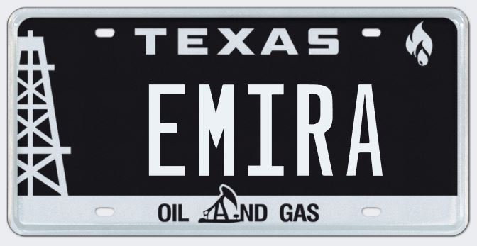 Texas EMIRA plate.JPG